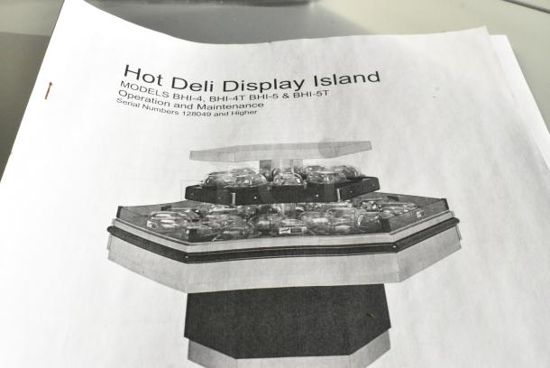 BRAND NEW! 2019 BKI BHI-4T Metal Commercial Merchandiser Island Grab N Go Hot Deli Display. 208 Volts, 1 Phase. - Image 8 of 8