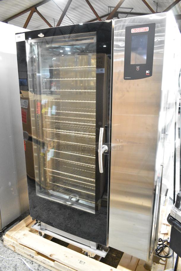 BRAND NEW! Blodgett BCT 202 Stainless Steel Commercial Natural Gas Powered Roll In Rack Full Size Combi Convection Oven w/ Rack and Touchscreen Control. - Image 2 of 8