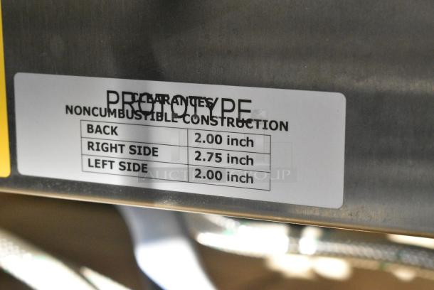 BRAND NEW! Blodgett BCT 202 Stainless Steel Commercial Natural Gas Powered Roll In Rack Full Size Combi Convection Oven w/ Rack and Touchscreen Control. - Image 6 of 8