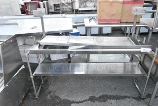 Stainless Steel 2 Tier Over Shelf.