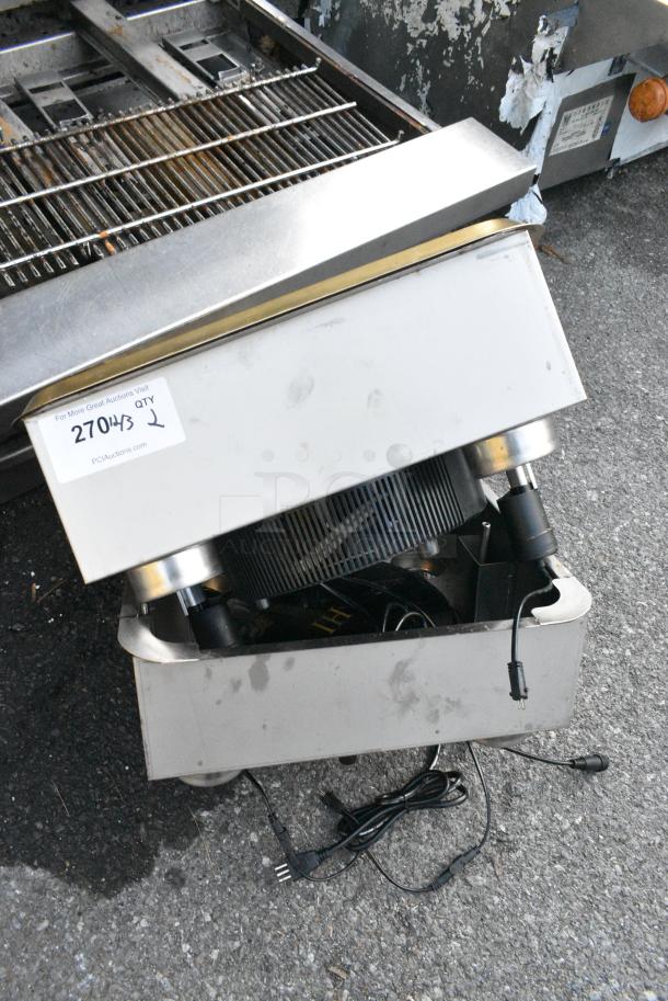 2 BSL-288X-3000 Metal Round Single Burner Induction Range in Frame. 220 Volts. 2 Times Your Bid! - Image 1 of 4