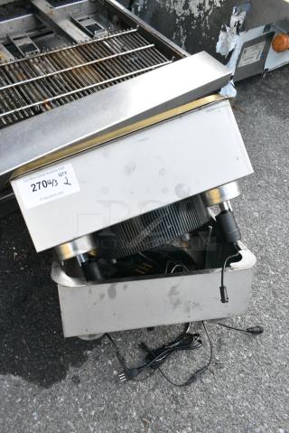 2 BSL-288X-3000 Metal Round Single Burner Induction Range in Frame. 220 Volts. 2 Times Your Bid!