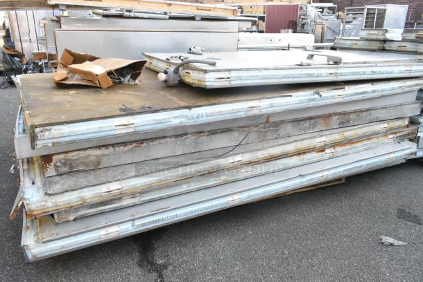 10x14x8 Amerikooler Walk In Freezer Box w/ LET120BWMC6K 208-230 Volt, 1 Phase Evaporator and Compressor. Information Provided By The Consignor But Not Verified By PCI Auctions. Picture of the Unit Before Removal Is Included In the Listing. - Image 3 of 5