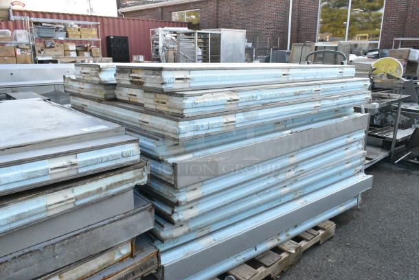 10x14x8 Amerikooler Walk In Freezer Box w/ LET120BWMC6K 208-230 Volt, 1 Phase Evaporator and Compressor. Information Provided By The Consignor But Not Verified By PCI Auctions. Picture of the Unit Before Removal Is Included In the Listing. - Image 4 of 5