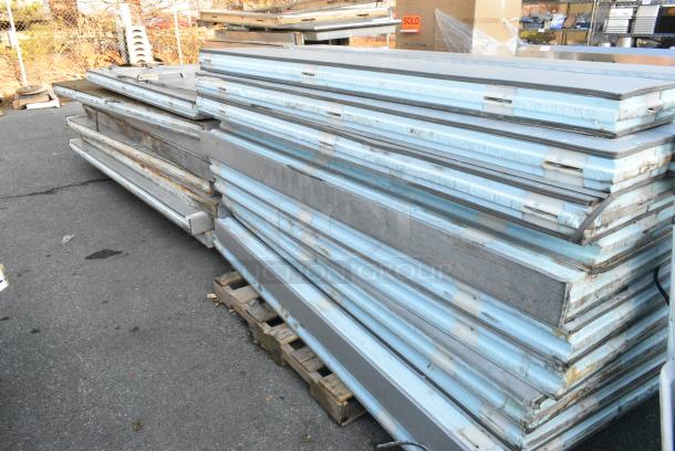 10x14x8 Amerikooler Walk In Freezer Box w/ LET120BWMC6K 208-230 Volt, 1 Phase Evaporator and Compressor. Information Provided By The Consignor But Not Verified By PCI Auctions. Picture of the Unit Before Removal Is Included In the Listing. - Image 5 of 5