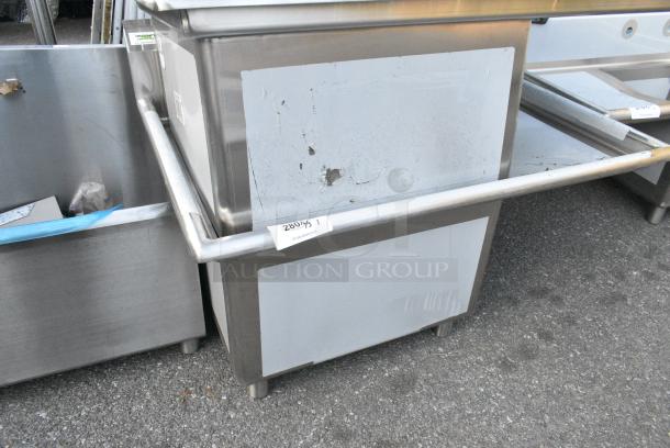 BRAND NEW SCRATCH AND DENT! Regency 600S1242418R Stainless Steel Single Bay Sink w/ Right Side Drain Board. No Legs. - Image 2 of 4