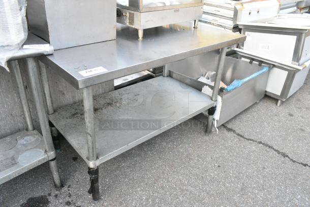 Stainless Steel Table w/ Under Shelf. - Image 2 of 2