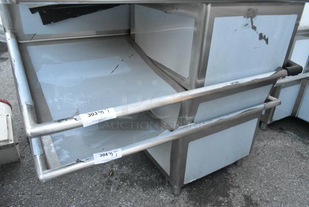 BRAND NEW SCRATCH AND DENT! Regency 600S1242424L Stainless Steel Single Bay Sink w/ Left Side Drain Board. No Legs. - Image 2 of 4