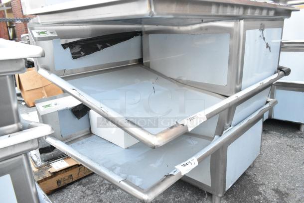 BRAND NEW SCRATCH AND DENT! Regency 600S1242424L Stainless Steel Single Bay Sink w/ Left Side Drain Board. No Legs. - Image 3 of 4