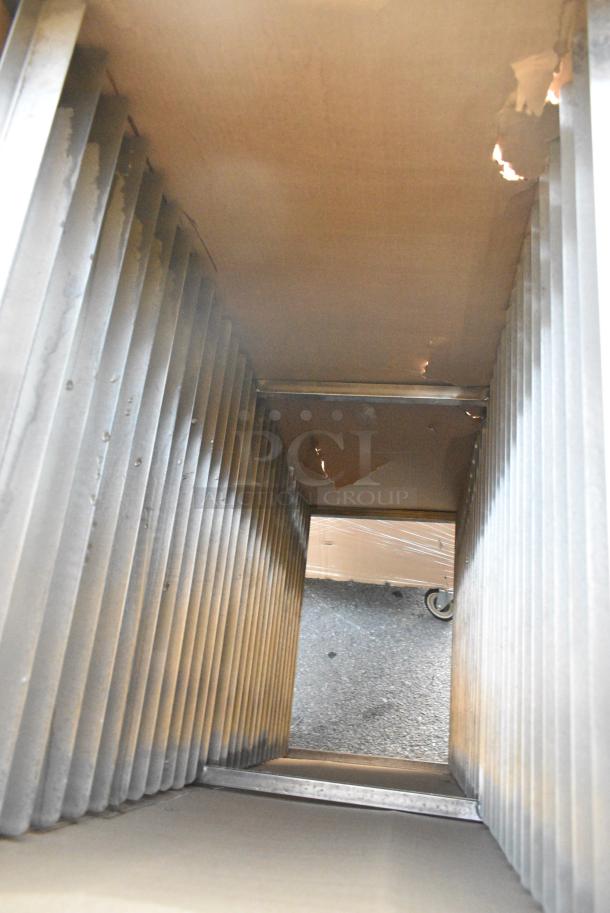 BRAND NEW SCRATCH AND DENT! Metal Pan Transport Rack on Commercial Casters. - Image 4 of 4