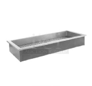 Randell 9772IC Stainless Steel Cold Food Well Unit, Drop-In, Ice-Cooled