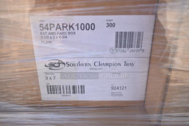 88 BRAND NEW! Boxes of Southern Champion 54PARK1000 WRAP BOX 4-1/2x2x6" W/ WINDOW POLY INSIDE 300/cs. 88 Times Your Bid! - Image 5 of 5