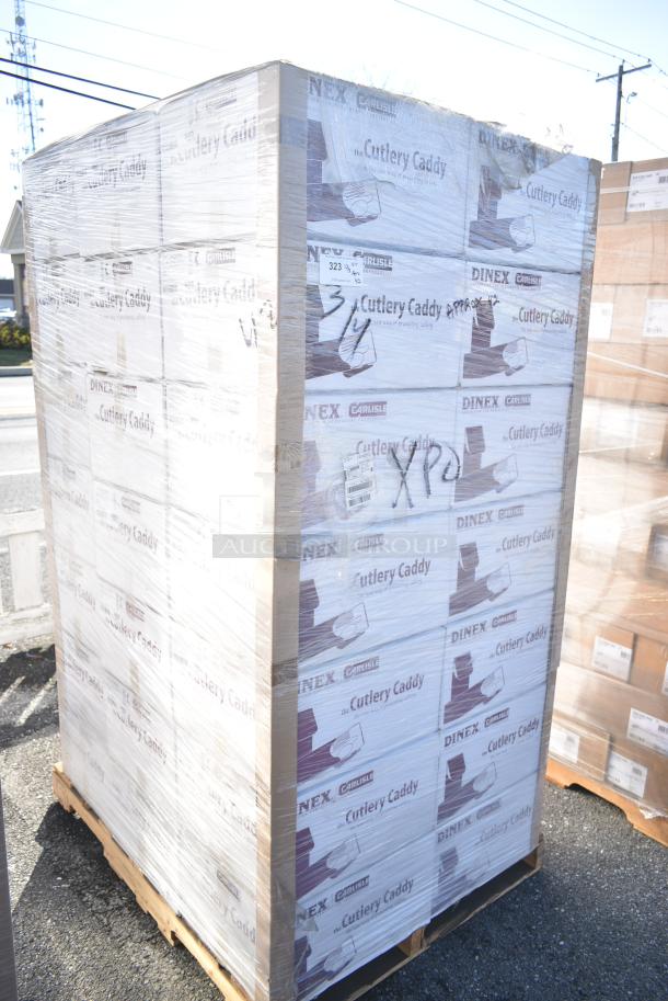 42 BRAND NEW! Boxes DXCTCAD80003 Cutlery Caddy Paper Sleeve With Flap Pre-loaded With 2-ply 16" X 16" Napkin. 42 Times Your Bid! - Image 3 of 6