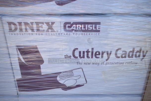 42 BRAND NEW! Boxes DXCTCAD80003 Cutlery Caddy Paper Sleeve With Flap Pre-loaded With 2-ply 16" X 16" Napkin. 42 Times Your Bid! - Image 6 of 6