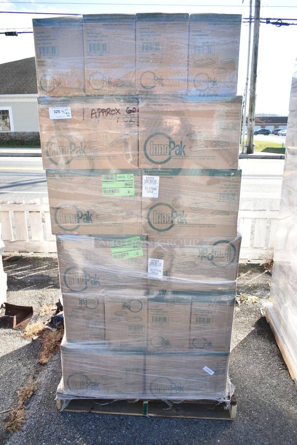 60 BRAND NEW! Boxes of Inno Pak 293630590 28 oz Rigid 2 Piece Food Container. 60 Times Your Bid! - Image 2 of 6