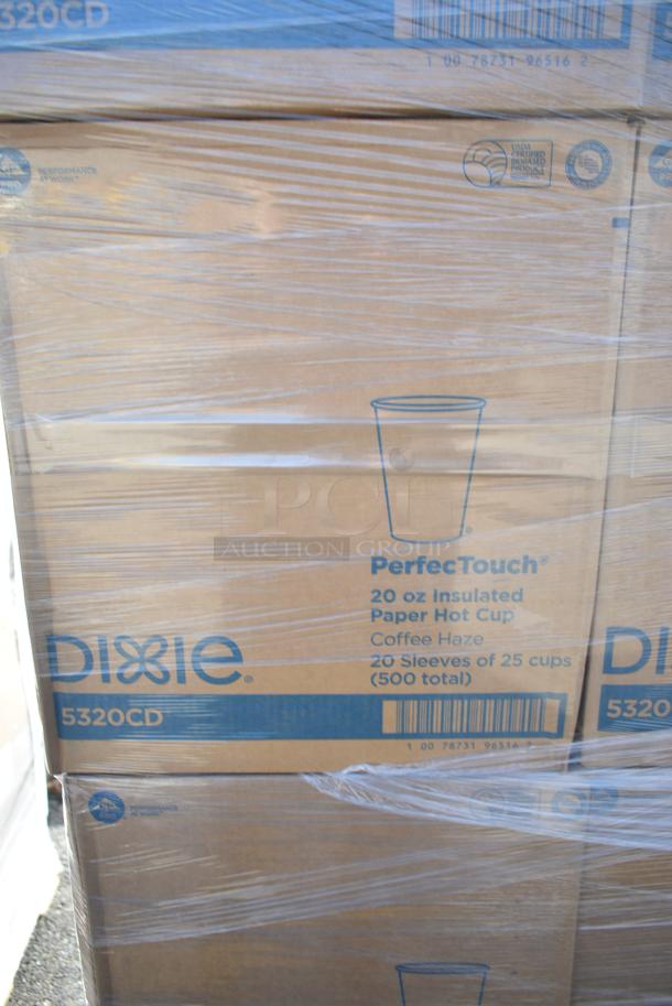 23 BRAND NEW! Boxes of Dixie 5320CD Perfect Touch 20 oz Insulated Paper Hot Cup. 23 Times Your Bid! - Image 3 of 5