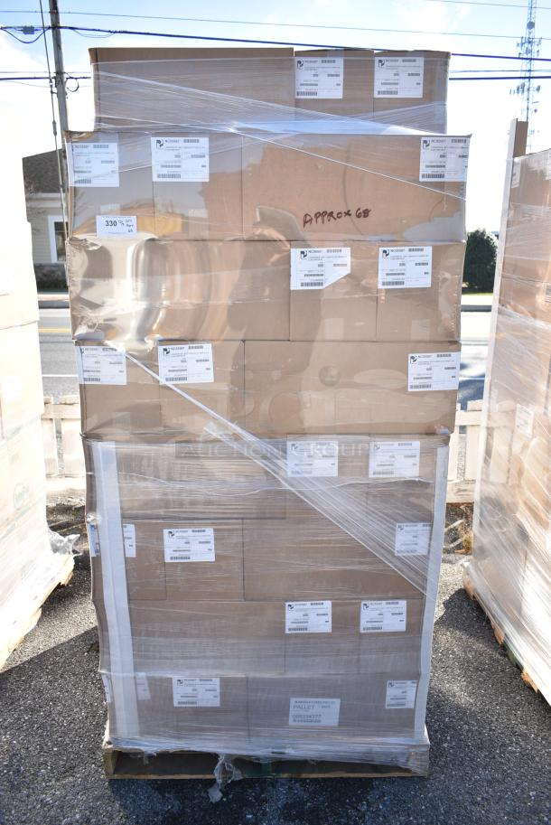 68 BRAND NEW! Boxes of NC05587 Ledgerock 12x17 Linen Elite White . 68 Times Your Bid! - Image 1 of 10