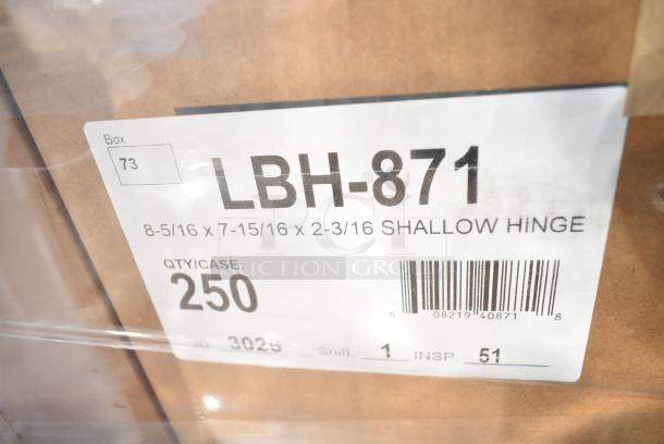 26 BRAND NEW! Boxes Including Inno Pak 34435079 32oz Molded Fiber Rectangle Bowl and DFI LBH-871 Shallow Hinge Container. 26 Times Your Bid! - Image 10 of 10