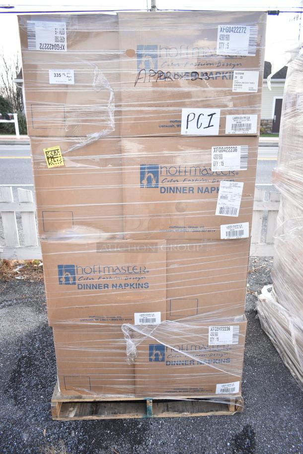 20 BRAND NEW! Boxes of Hoffmaster Dinner Napkins. 20 Times Your Bid! - Image 1 of 5