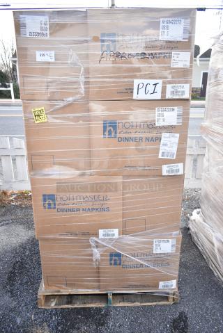 20 BRAND NEW! Boxes of Hoffmaster Dinner Napkins. 20 Times Your Bid!
