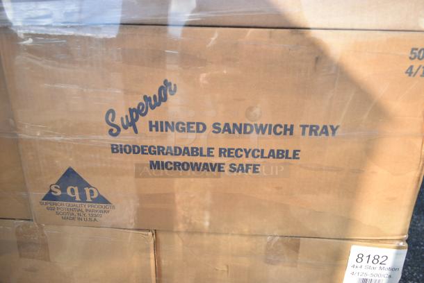 27 BRAND NEW! Boxes Including Superior Hinged Sandwich Tray and Superior 8182 4x4 Star Motion . 27 Times Your Bid! - Image 6 of 9