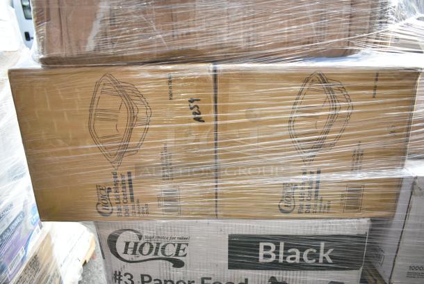 29 BRAND NEW! Boxes Including Choice Medium Weight Sporks, Lavex Trash Bags, Noble Gloves, Choice Paper Food Containers, Choice Lids. 29 Times Your Bid! - Image 5 of 10