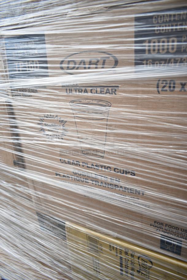 26 BRAND NEW! Boxes Including Choice 16 oz Deli Containers, Lavex Multi Fold Towels, 85MFPPHT1R Dart ProPlanet Hinged Lid Containers Single Compartment 8.3 X 8 X 3, Choice 16 oz Cold Cups, Noble Gloves, 245663WBBL Baker's Lane 6" x 6" x 3" White Auto-Popup Window Pie / Bakery Box - 200/Bundle. 26 Times Your Bid! - Image 12 of 15