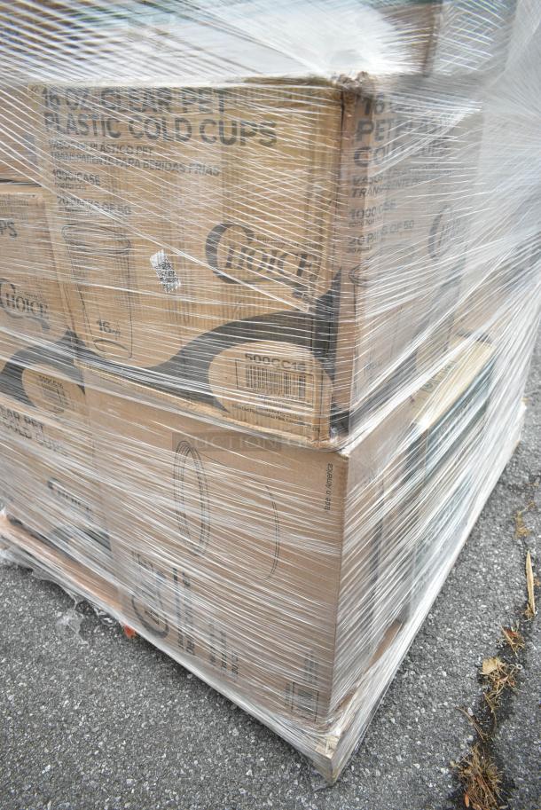 26 BRAND NEW! Boxes Including Choice 16 oz Deli Containers, Lavex Multi Fold Towels, 85MFPPHT1R Dart ProPlanet Hinged Lid Containers Single Compartment 8.3 X 8 X 3, Choice 16 oz Cold Cups, Noble Gloves, 245663WBBL Baker's Lane 6" x 6" x 3" White Auto-Popup Window Pie / Bakery Box - 200/Bundle. 26 Times Your Bid! - Image 13 of 15