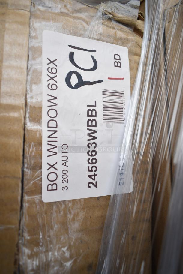 26 BRAND NEW! Boxes Including Choice 16 oz Deli Containers, Lavex Multi Fold Towels, 85MFPPHT1R Dart ProPlanet Hinged Lid Containers Single Compartment 8.3 X 8 X 3, Choice 16 oz Cold Cups, Noble Gloves, 245663WBBL Baker's Lane 6" x 6" x 3" White Auto-Popup Window Pie / Bakery Box - 200/Bundle. 26 Times Your Bid! - Image 15 of 15