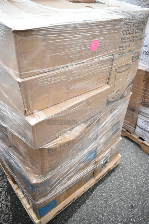 30 BRAND NEW! Boxes Including 500CC24 24 oz. Plastic Cold Cup - 600/Case, 2 Box Lavex Paper Towel Rolls, Choice Travel Lids, Herc Trash Bags, 3 Box 130WKNIFE Choice 6 1/2" Medium Weight White Polypropylene Plastic Knife - 1000/Case, 2 Box 500MFTN Lavex Natural Brown Kraft M-Fold (Multifold) Towel - 4000/Case. 30 Times Your Bid! - Image 4 of 17