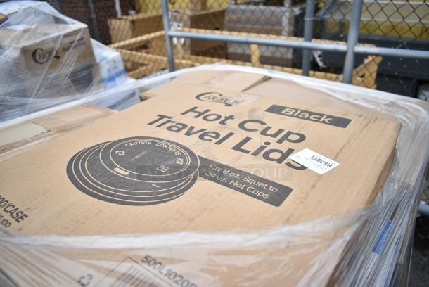 30 BRAND NEW! Boxes Including 500CC24 24 oz. Plastic Cold Cup - 600/Case, 2 Box Lavex Paper Towel Rolls, Choice Travel Lids, Herc Trash Bags, 3 Box 130WKNIFE Choice 6 1/2" Medium Weight White Polypropylene Plastic Knife - 1000/Case, 2 Box 500MFTN Lavex Natural Brown Kraft M-Fold (Multifold) Towel - 4000/Case. 30 Times Your Bid! - Image 8 of 17