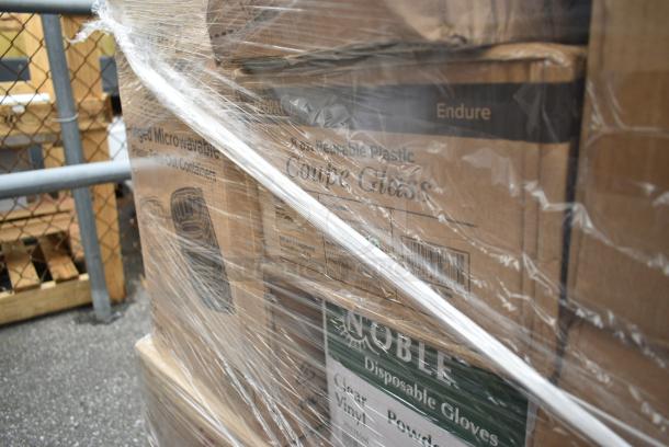 30 BRAND NEW! Boxes Including 500CC24 24 oz. Plastic Cold Cup - 600/Case, 2 Box Lavex Paper Towel Rolls, Choice Travel Lids, Herc Trash Bags, 3 Box 130WKNIFE Choice 6 1/2" Medium Weight White Polypropylene Plastic Knife - 1000/Case, 2 Box 500MFTN Lavex Natural Brown Kraft M-Fold (Multifold) Towel - 4000/Case. 30 Times Your Bid! - Image 15 of 17