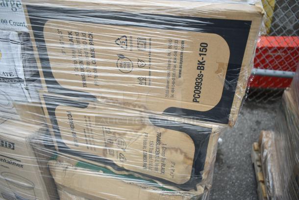 29 BRAND NEW! Boxes Including 128HD16BULK ChoiceHD 16 oz. Microwavable Translucent Plastic Deli Container - 480/Case, 127RD12BULK Choice 12 oz. Customizable Microwavable Translucent Round Deli Container - 500/Case, 2 Box 127RD16BULK Choice 16 oz. Customizable Microwavable Translucent Round Deli Container - 500/Case, Southland Food Trays, 5003DNAP Choice 15" x 17" White 3-Ply Dinner Napkin - 2000/Case, 2 Box CHoice Heavy Weight Cutlery Packs. 29 Times Your Bid! - Image 5 of 21