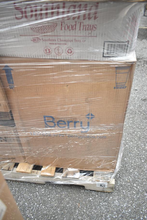 26 BRAND NEW! Boxes Including Pie Pans, Choice Portion Cups, 2 Box Medium Paper Bags, Choice 16 oz Deli Containers, 2 Box 347RPBD00WHS 10" Plastic Plates, 500TW5 Choice 5 oz. Translucent Thin Wall Plastic Cold Cup - 2500/Case. 26 Times Your Bid! - Image 11 of 15