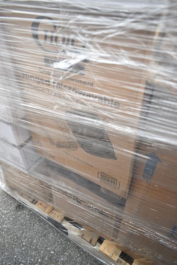 26 BRAND NEW! Boxes Including Pie Pans, Choice Portion Cups, 2 Box Medium Paper Bags, Choice 16 oz Deli Containers, 2 Box 347RPBD00WHS 10" Plastic Plates, 500TW5 Choice 5 oz. Translucent Thin Wall Plastic Cold Cup - 2500/Case. 26 Times Your Bid! - Image 13 of 15