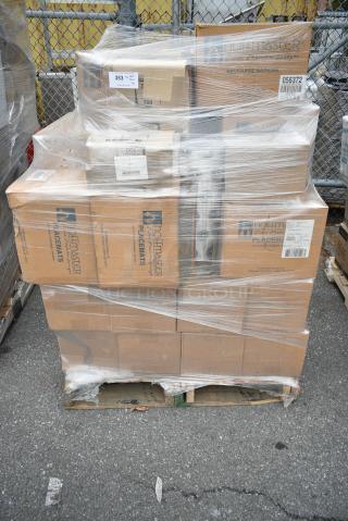 31 BRAND NEW! Boxes Including Hoffmaster Beverage Napkins, Sandt 19114 Register Rolls, Hoffmaster Placemats. 31 Times Your Bid!