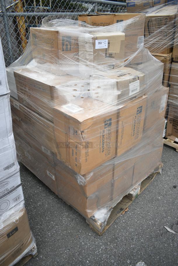 31 BRAND NEW! Boxes Including Hoffmaster Beverage Napkins, Sandt 19114 Register Rolls, Hoffmaster Placemats. 31 Times Your Bid! - Image 2 of 10