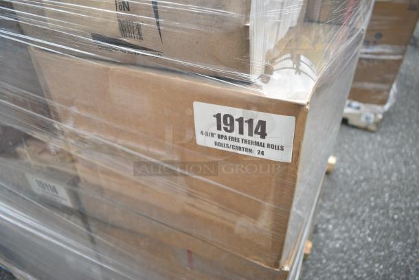 31 BRAND NEW! Boxes Including Hoffmaster Beverage Napkins, Sandt 19114 Register Rolls, Hoffmaster Placemats. 31 Times Your Bid! - Image 5 of 10
