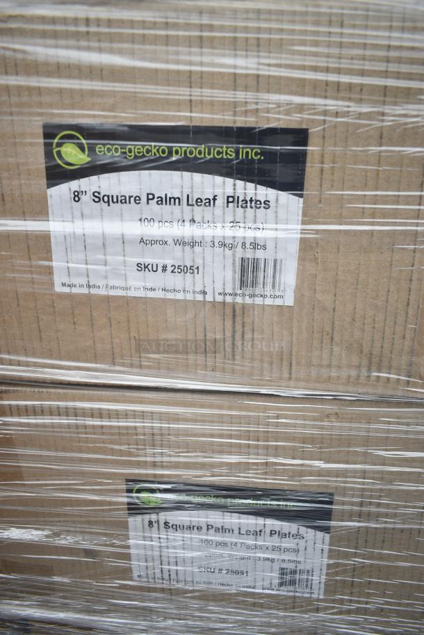 34 BRAND NEW! Boxes Including 3 Box Lavex C Fold Towels, 129MCR50B Choice 43 oz. Black Round Microwavable Heavy Weight Container with Lid 9" - 150/Case, 2 Box 394365L Noble Products Powder-Free Disposable Clear Vinyl Gloves for Foodservice - Large - 1000/Case, 129MCS38B Choice 38 oz. Black Rectangular Microwavable Heavy Weight Container with Lid 8 3/4" x 6 1/4" x 2" - 150/Case, 2 Box 8" Square Palm Leaf Plates, Choice Heavy Weight Forks. 34 Times Your Bid! - Image 12 of 14