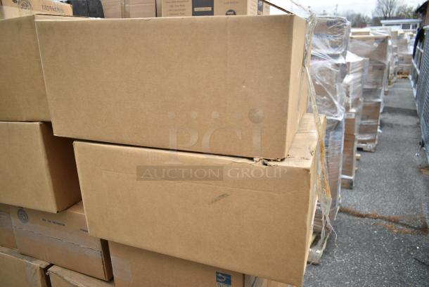 32 BRAND NEW! Boxes Including 12 Box Yoshi EMI-PTB80-10C 80 oz PET Bowls, 2 Box LBB Clear Banana Barge. 32 Times Your Bid! - Image 8 of 14