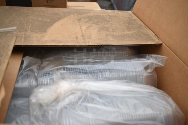 32 BRAND NEW! Boxes Including 12 Box Yoshi EMI-PTB80-10C 80 oz PET Bowls, 2 Box LBB Clear Banana Barge. 32 Times Your Bid! - Image 9 of 14