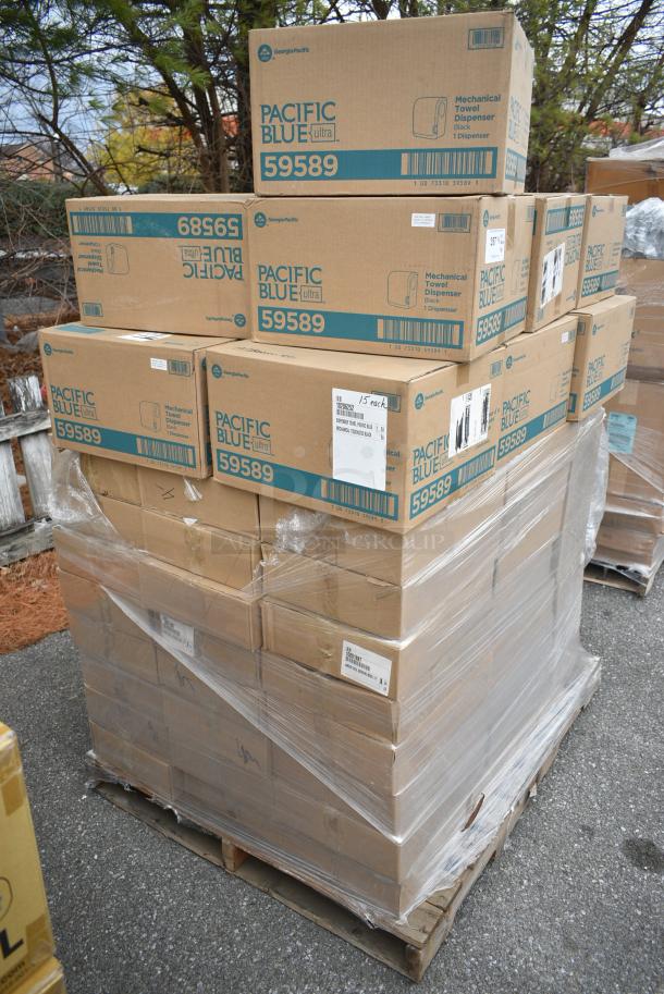 80 BRAND NEW! Boxes Including 10 Box Pacific Blue 59589 Paper Towel Dispensers, 24 Box Flyer Jardin Oval Serving Bowls. 80 Times Your Bid! - Image 2 of 8