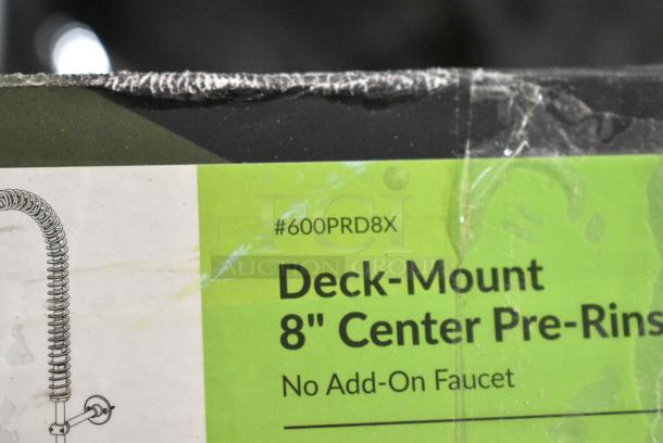 BRAND NEW SCRATCH AND DENT! Regency 600PRD8X 1.15 GPM Deck-Mounted Pre-Rinse Faucet with 8" Centers - Image 4 of 4