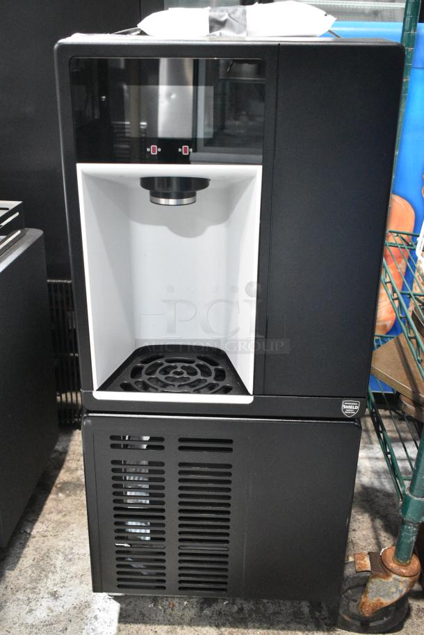 BRAND NEW SCRATCH AND DENT! 2024 Follett 7UC112A-IW-NF-ST-00 Metal Countertop Champion 7 Series Air Cooled Chewblet Undercounter Ice Maker and Water Dispenser with 7 lb. Bin - 115V, 100 lb. - Image 1 of 4