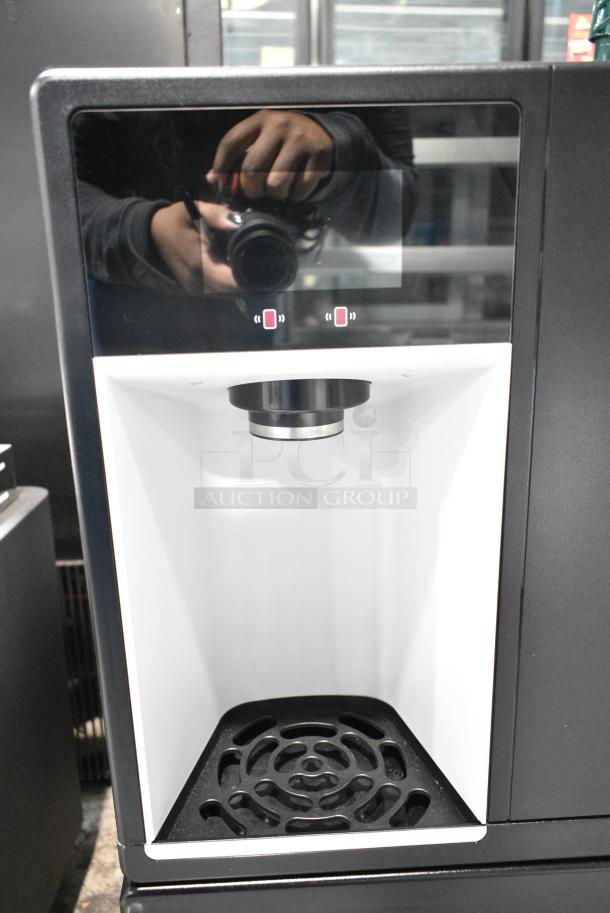 BRAND NEW SCRATCH AND DENT! 2024 Follett 7UC112A-IW-NF-ST-00 Metal Countertop Champion 7 Series Air Cooled Chewblet Undercounter Ice Maker and Water Dispenser with 7 lb. Bin - 115V, 100 lb. - Image 3 of 4