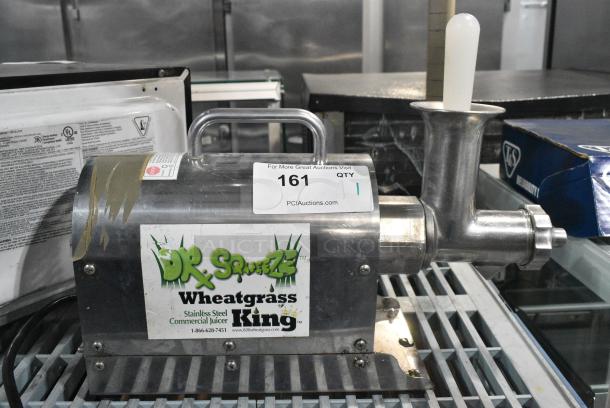Dr Squeeze Wheatgrass King Stainless Steel Countertop Juicer. 115 Volts, 1 Phase. - Image 1 of 6