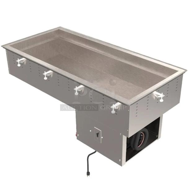 BRAND NEW IN CRATE Vollrath 36429 Stainless Steel Commercial Single Well Refrigerated Drop In . 120 Volts, 1 Phase. Tested and Working! - Image 1 of 5