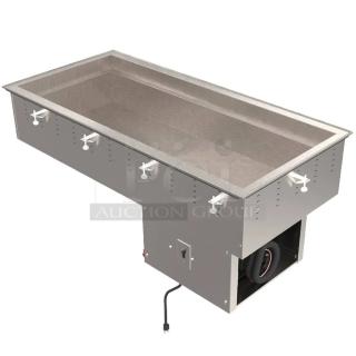 BRAND NEW IN CRATE Vollrath 36429 Stainless Steel Commercial Single Well Refrigerated Drop In . 120 Volts, 1 Phase. Tested and Working!