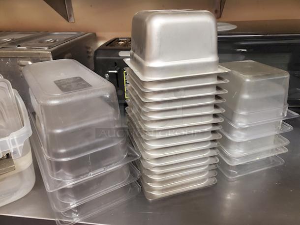 1/6 Pans, Polycarbonate. 5x Your Bid - Image 1 of 1