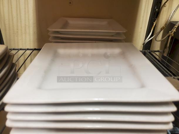 Square China Plates, 15x Your Bid - Image 2 of 3